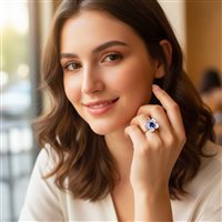 Anneau Gaurosa Femme Biancospino in Argent 10498804 - 10498804